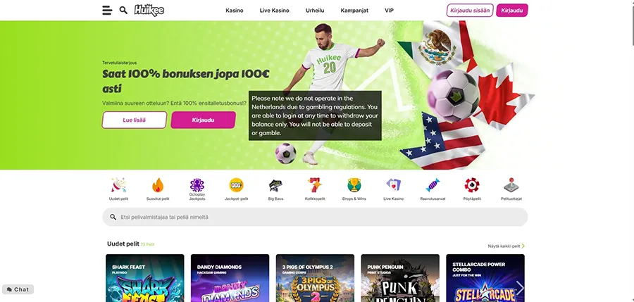 Huikee online casino