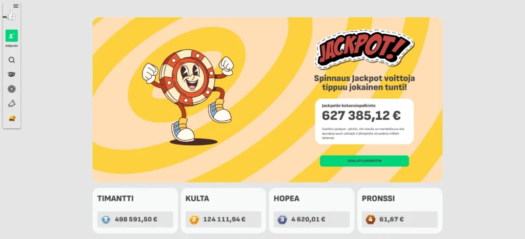 spinnaus casino home
